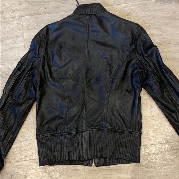 Leather Bomber Jacket by Kenna T - MOVING SALE 🔥 - Picture 8 of 10
